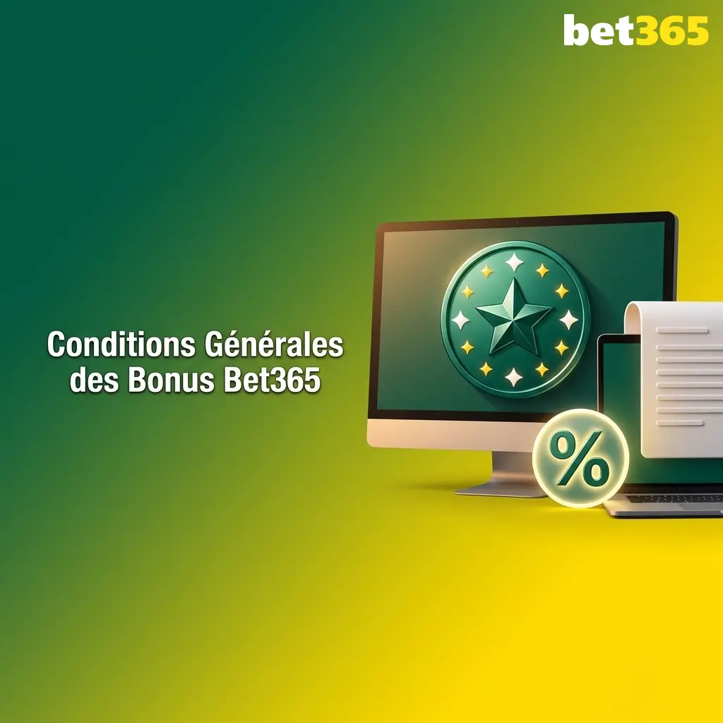 Conditions générales des bonus Bet365 : règles, validité des crédits et restrictions pour les joueurs français