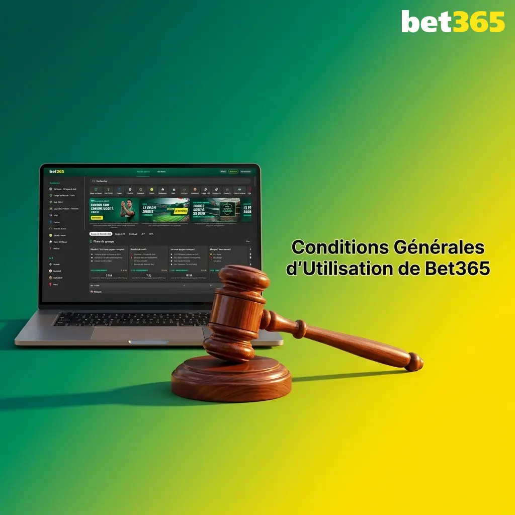 Conditions générales d'utilisation Bet365 France : règles d'inscription, bonus et retraits pour les joueurs