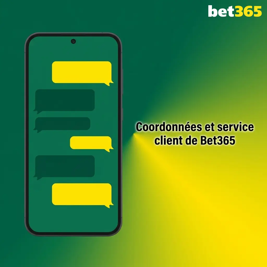 Service client Bet365 disponible 24h/24 et 7j/7 par chat, e-mail et FAQ pour les joueurs en France