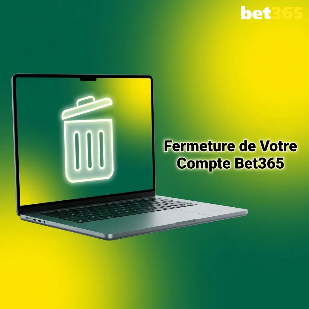 Procédure de fermeture définitive d'un compte Bet365 avec options d'auto-exclusion et support client
