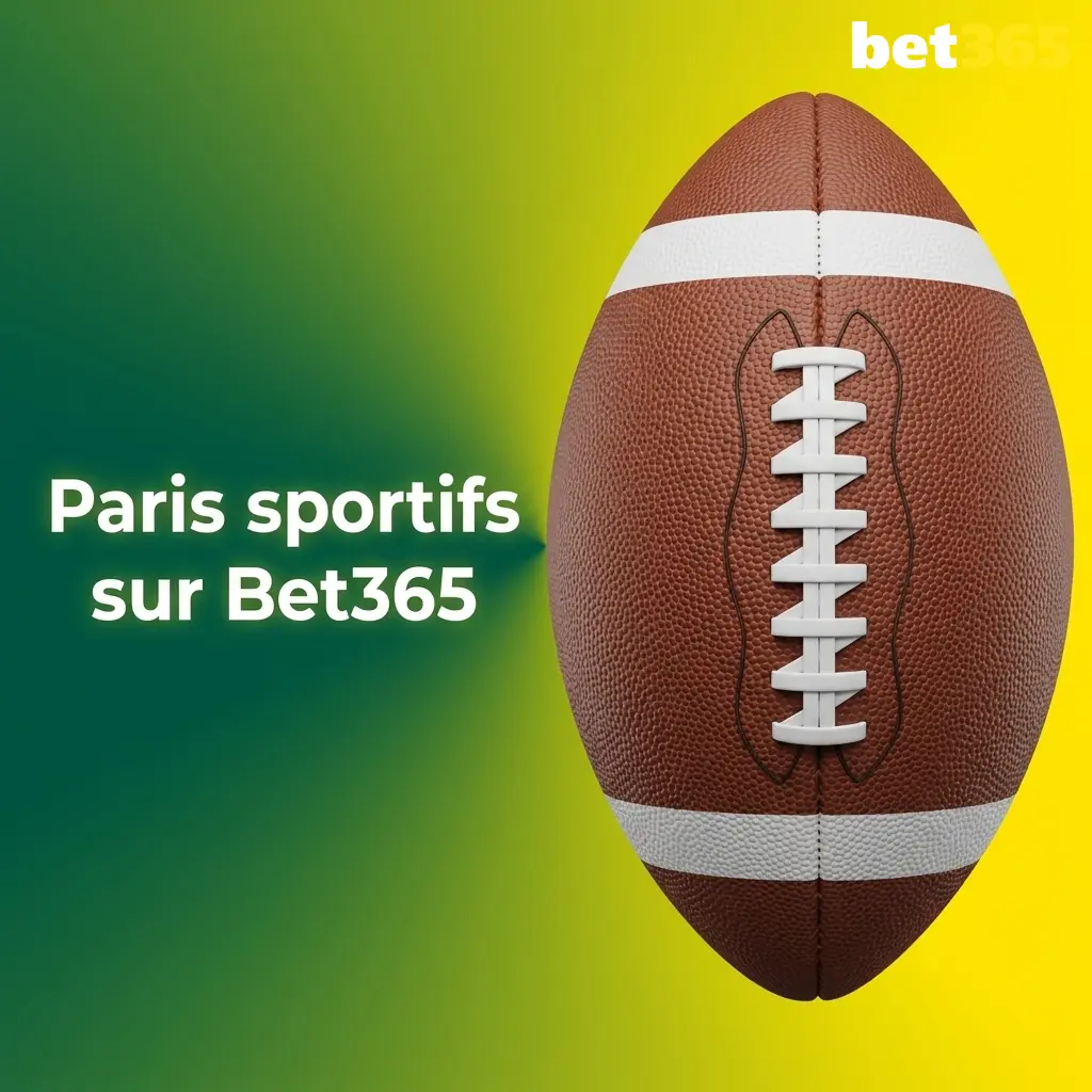 Interface Bet365 affichant des paris sportifs sur football, tennis, rugby et e-sport pour joueurs français